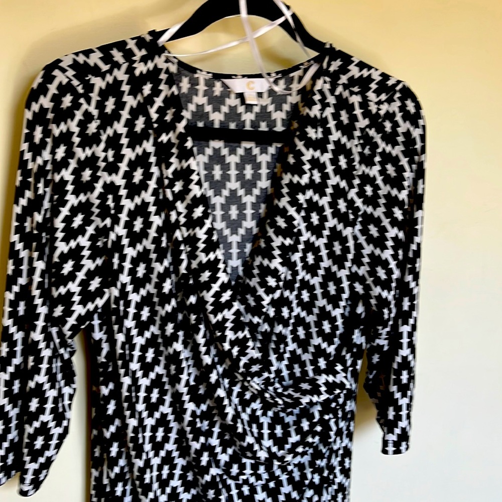 Cute black and white dress